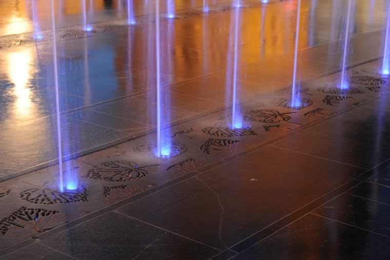 LED verlichting, Fontein op maat LED verlichting, Fontein op maat